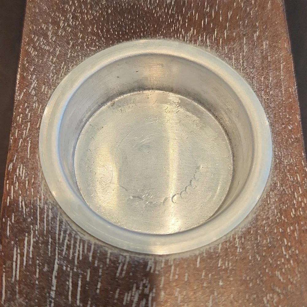 WEST ELM 5 slot candle holder